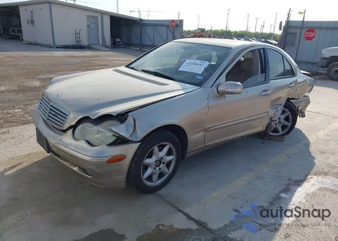 2004 Mercedes-Benz C 320 Sport from USA, damaged, VIN WDBRF64J74F450497